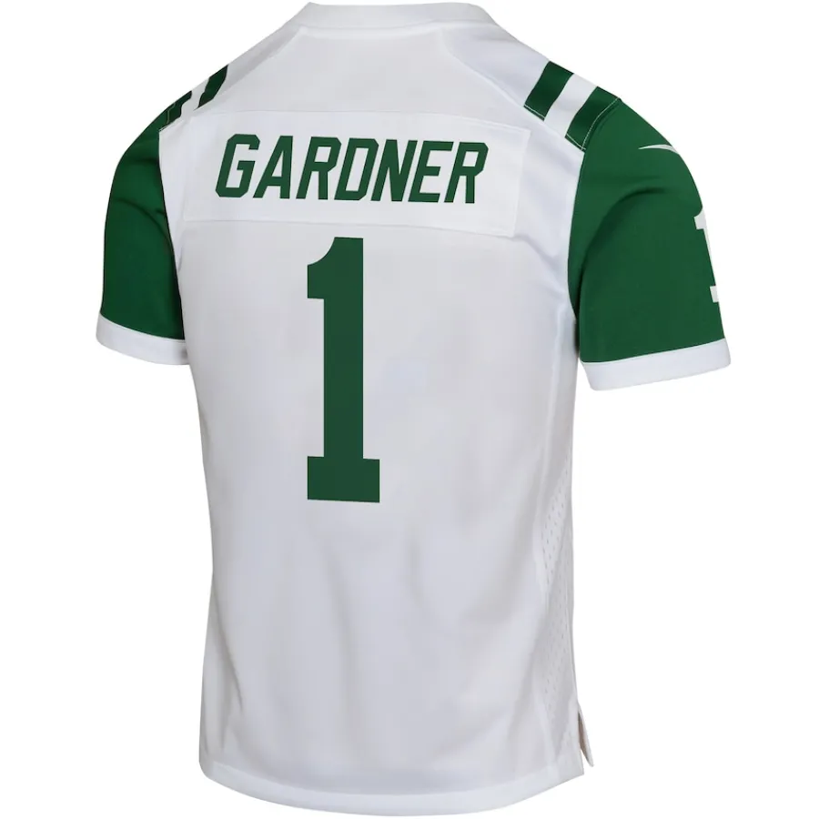 Kids New York Jets Jerseys | Kids^Youth Nike Ahmad Sauce Gardner White Classic Alternate Game Jersey