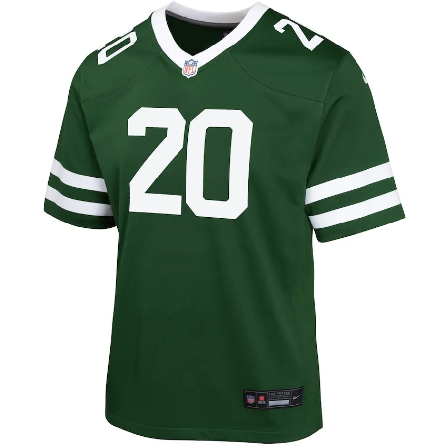Kids New York Jets Jerseys | Kids^Youth Nike Breece Hall Legacy Green Game Jersey