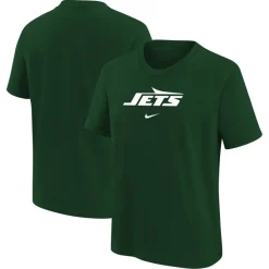 Kids New York Jets T-Shirts | Kids^Youth Nike Green Logo T-Shirt