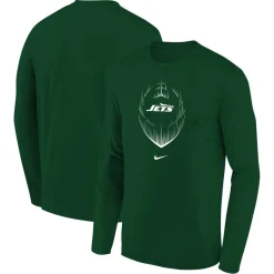 Kids New York Jets T-Shirts | Kids^Youth Nike Green Legend Icon Long Sleeve T-Shirt