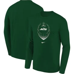 Kids New York Jets T-Shirts | Kids^Youth Nike Green Legend Icon Long Sleeve T-Shirt