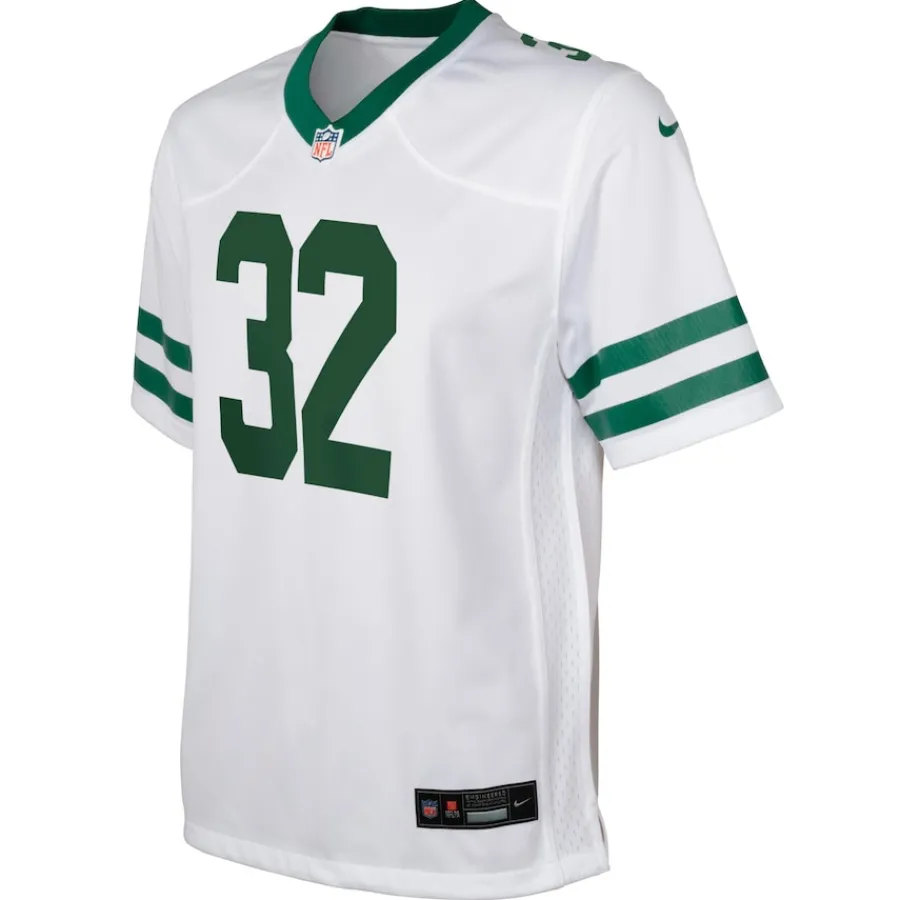 Kids New York Jets Jerseys | Kids^Youth Nike Michael Carter Legacy White Game Jersey