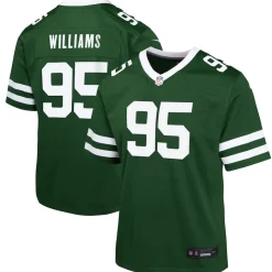 Kids New York Jets Jerseys | Kids^Youth Nike Quinnen Williams Legacy Green Game Jersey