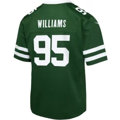 Kids New York Jets Jerseys | Kids^Youth Nike Quinnen Williams Legacy Green Game Jersey