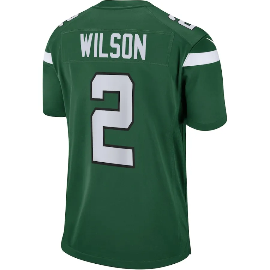 Kids New York Jets Jerseys | Kids^Youth Nike Zach Wilson Gotham Green Game Jersey