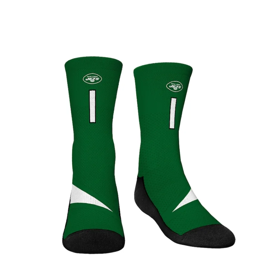 Kids New York Jets Shoes & Socks^Youth Rock Em Socks Ahmad Sauce Gardner 3-Pack Crew Sock Set