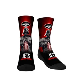Kids New York Jets Shoes & Socks^Youth Rock Em Socks Stormtrooper & Darth Vader Three-Pack Star Wars Crew Socks Set