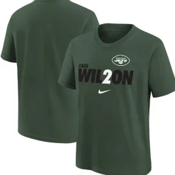 Kids New York Jets T-Shirts | Kids^Youth Zach Wilson Green Local Pack Player Graphic T-Shirt
