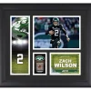 New York Jets Wall Art | Photos^Zach Wilson Framed 15" X 17" Player Collage With A Piece Of Game-Used Ball