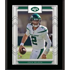 New York Jets Photos | Plaques^Zach Wilson 10.5" X 13" Sublimated Player Plaque